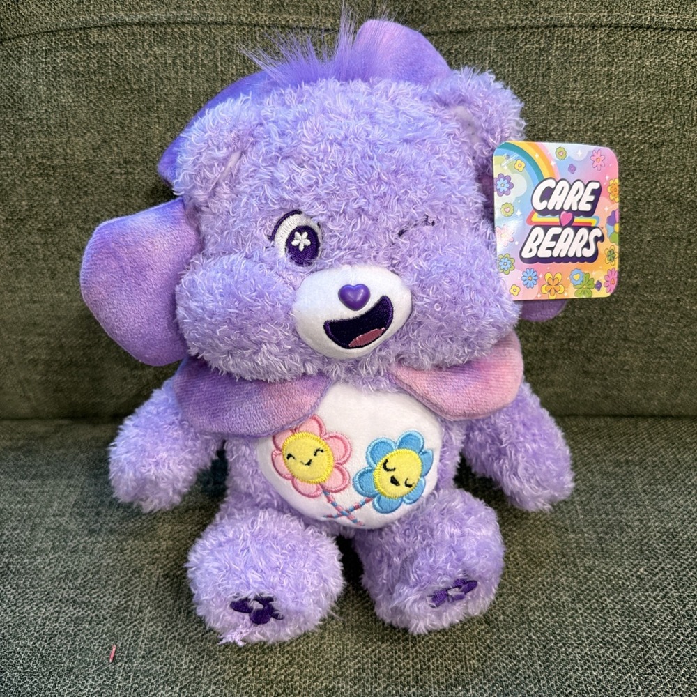 2026 Care Bears Easter ~ Share Bear As A Flower ~ Approx 10" Plush ~ NEW